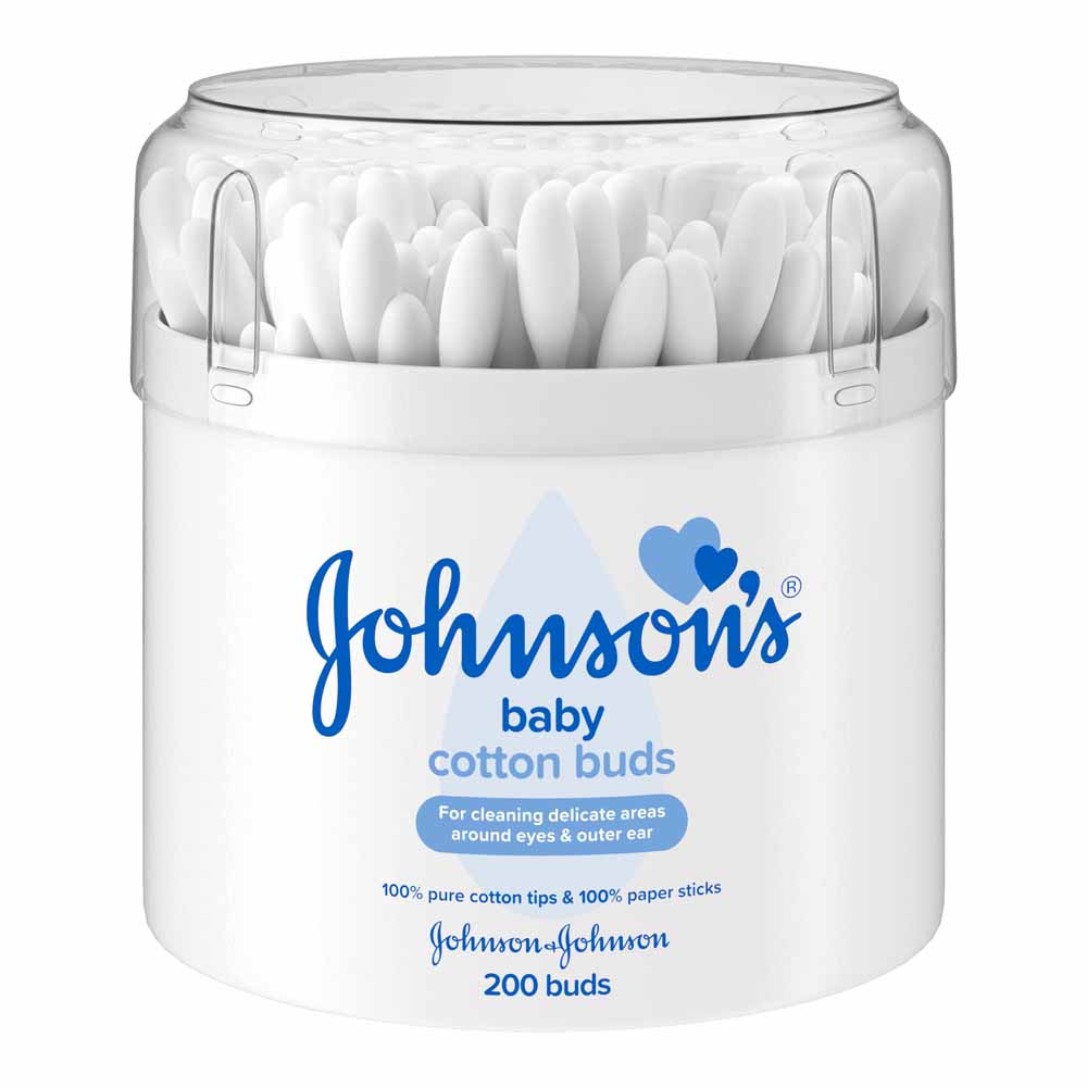 Johnson & Johnson Johnson's Cotton Buds 200 pack  - wilko