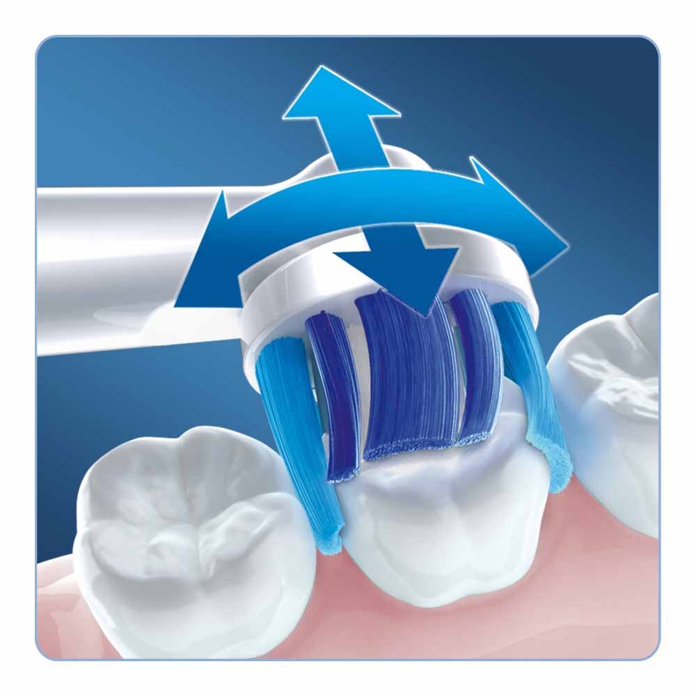 OralB Precision Clean Electric Toothbrush Heads 2 pack Wilko