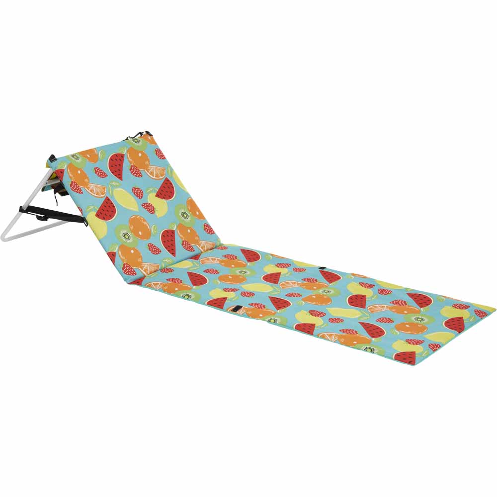 Wilko Portable Lounger Patterned Image 1