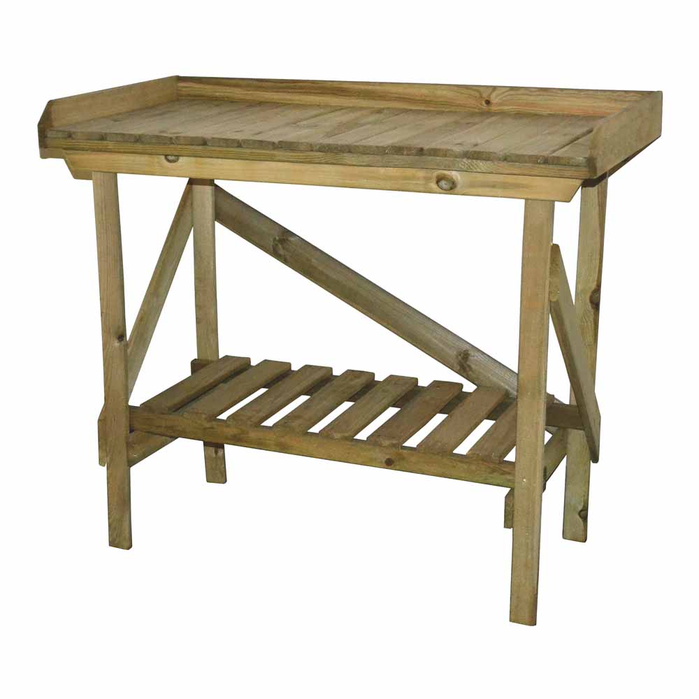 Forest Garden Potting Bench Wilko