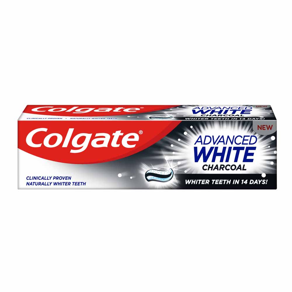 Colgate Advanced Charcoal Whitening Toothpaste 75ml  - wilko