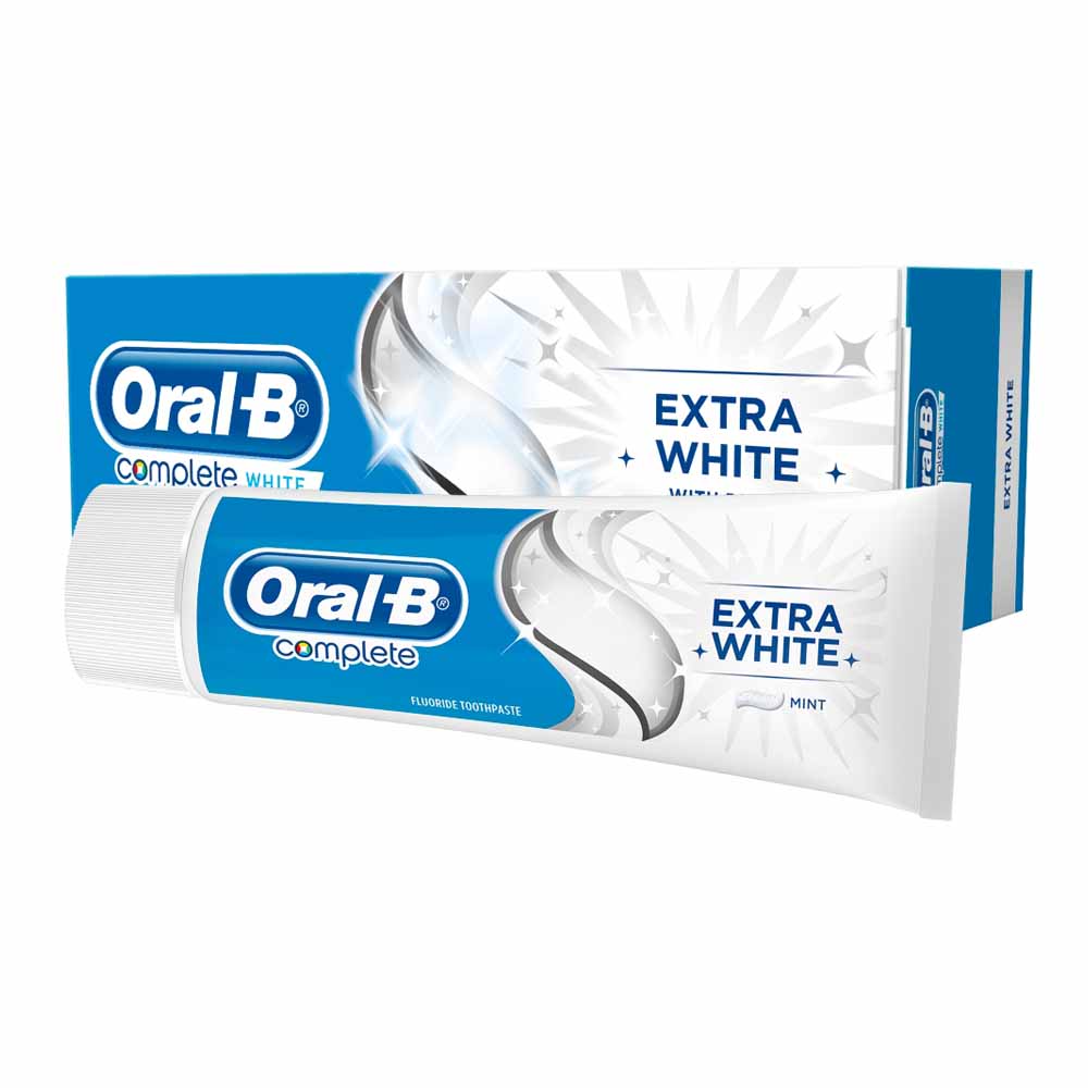 Oral-B Oral B Complete Extra White Toothpaste 75ml  - wilko