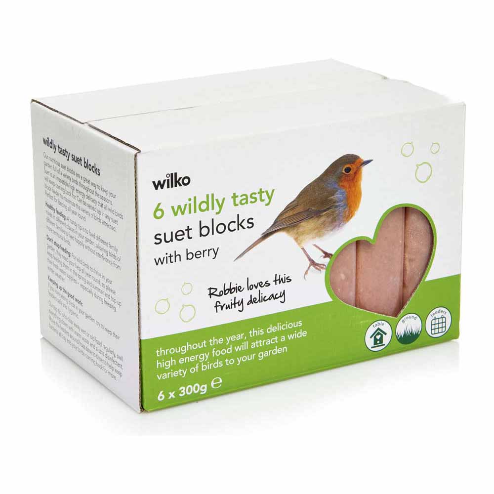 Wilko Wild Bird Suet Block Feeding Bundle Image 2