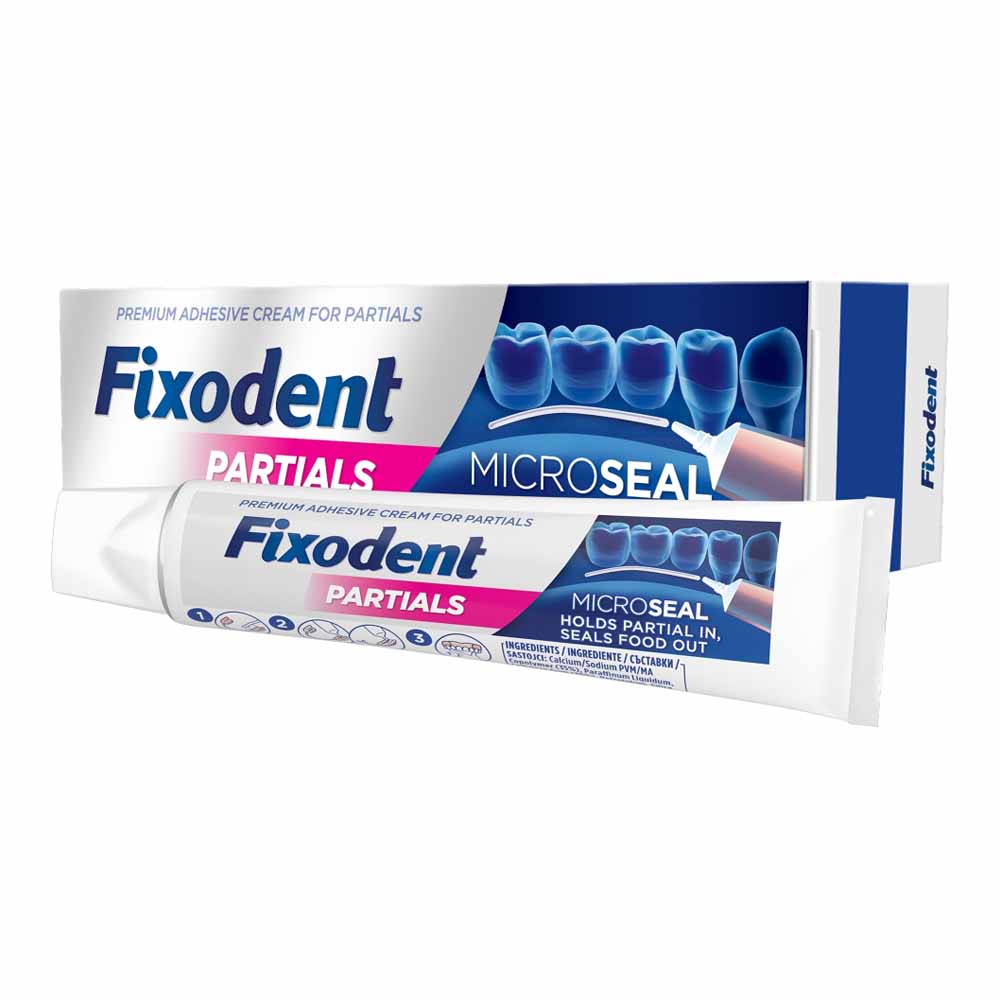 Fixodent Partials Adhesive Cream 40grm Image 2