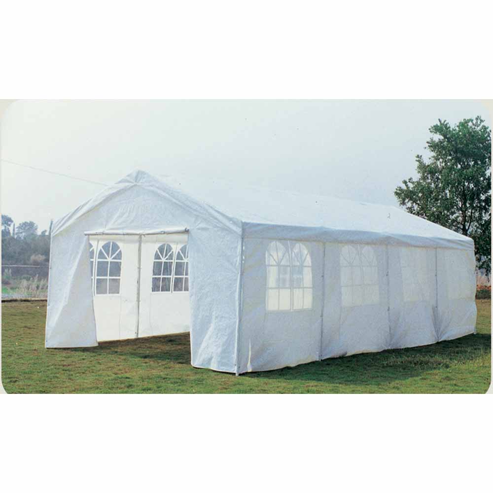 Charles Bentley 8 x 4m White Wedding and Party Marquee Image 3