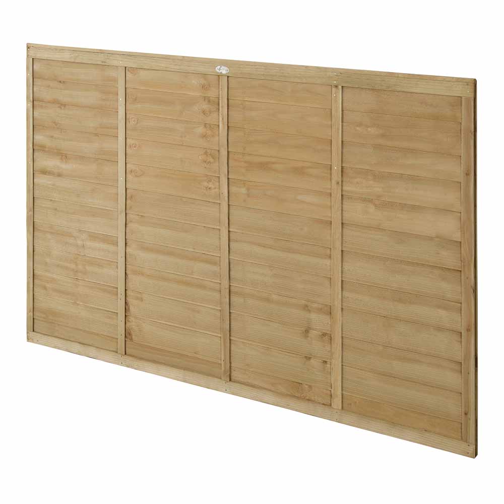 Forest Garden Superlap Pressure Treated Fence Panel 6 x 4ft 6 Pack Image 3