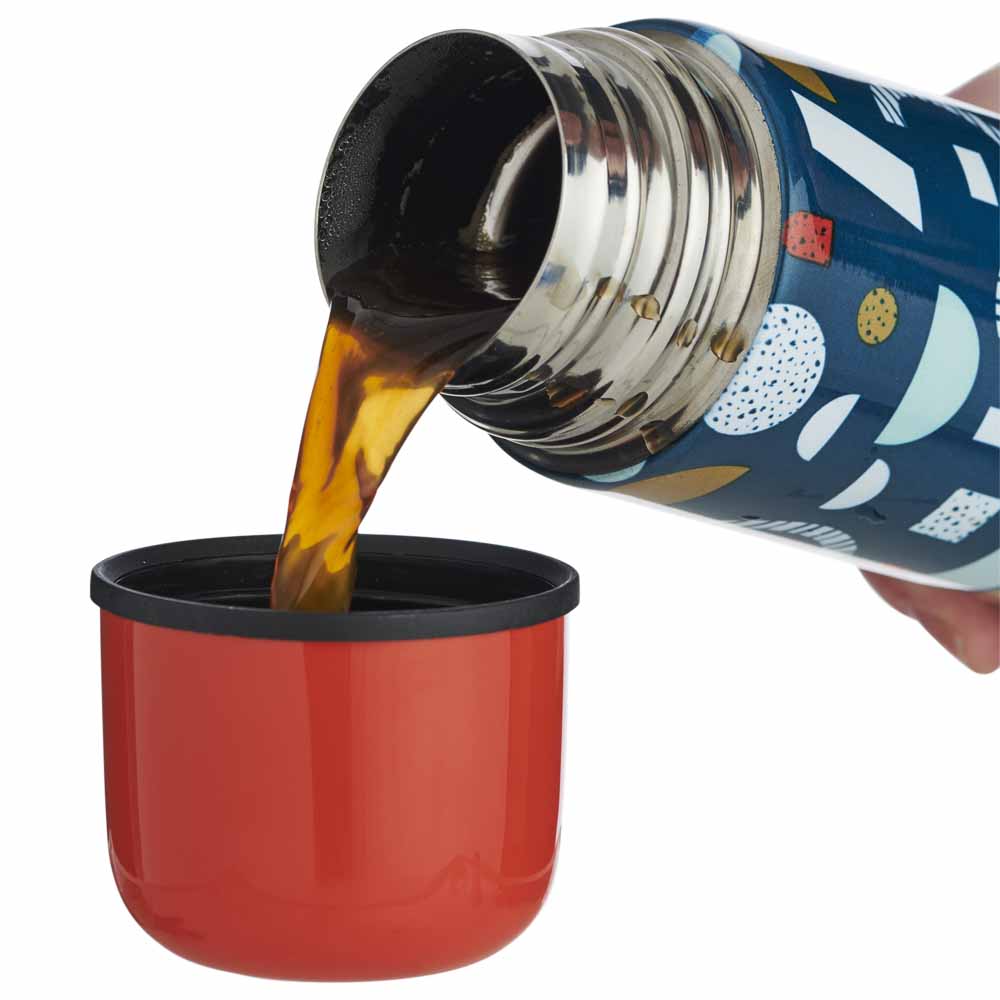 Wilko Newstalgia 470ml Double Wall Flask Wilko