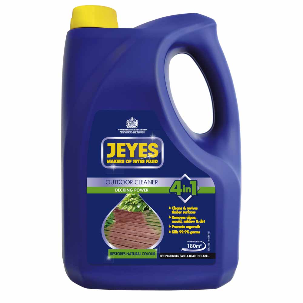 Jeyes 4 in 1 Decking Power Cleaner 4L Wilko