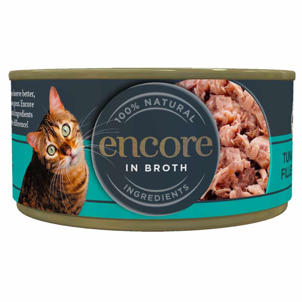 Encore Tuna Fillet Cat Food 70g Image 1