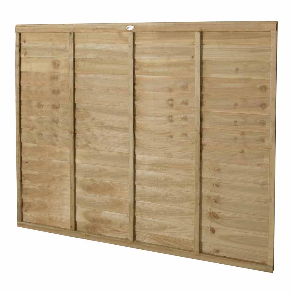 Forest Garden Superlap Pressure Treated Fence Panel 6 x 5ft 6 Pack Image 3