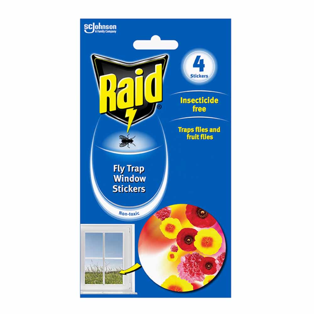 Raid Fly Killer Window Sticker Image 2