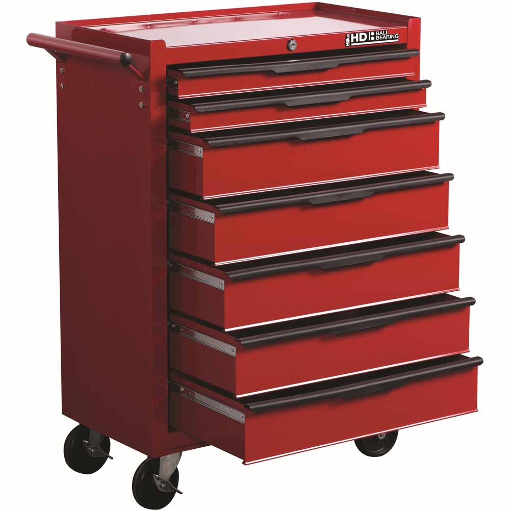 Hilka Heavy Duty 7 Drawer BBS Tool Trolley Image 1