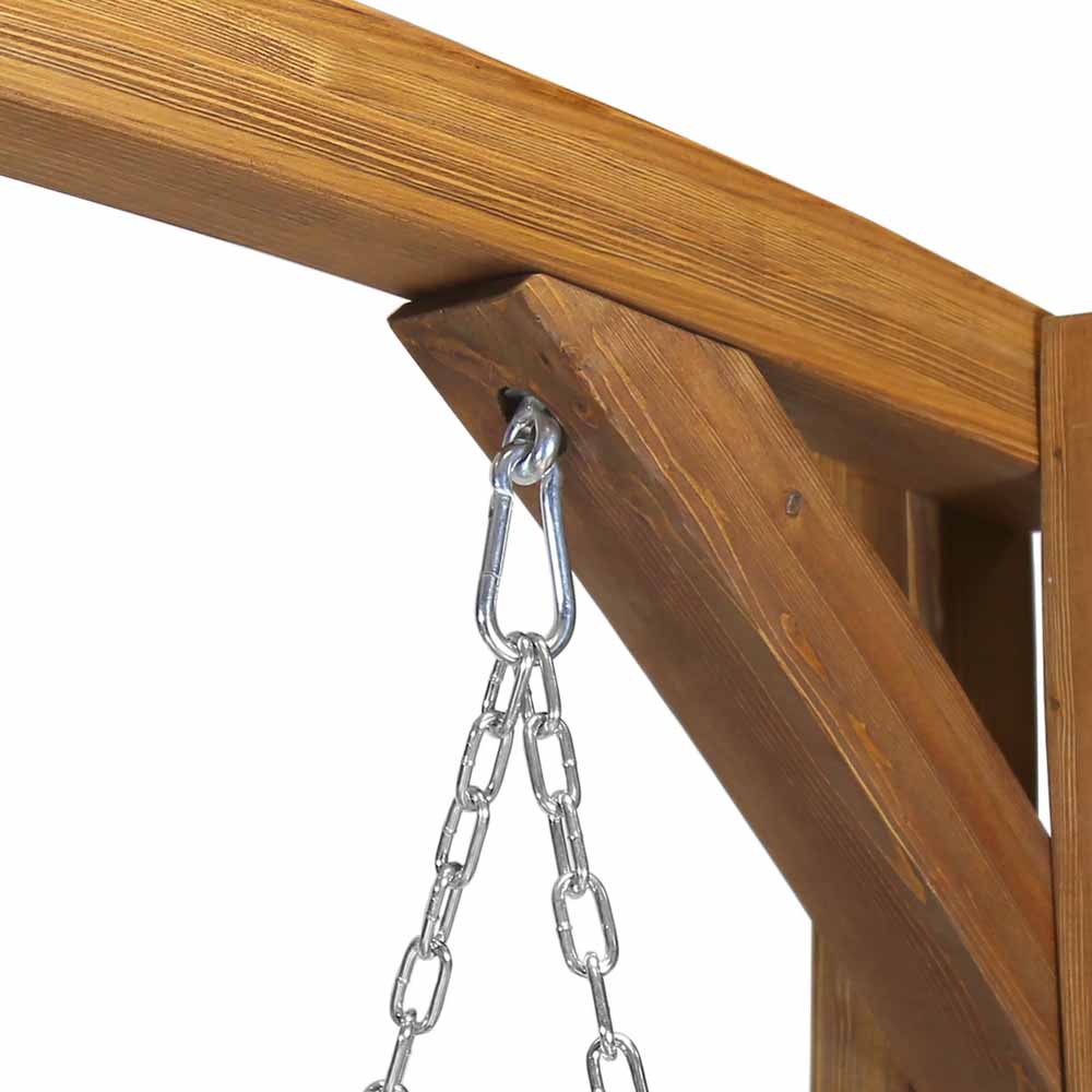 charles bentley garden swing seat