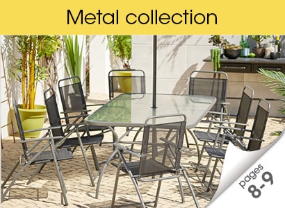 Metal furniture collection
