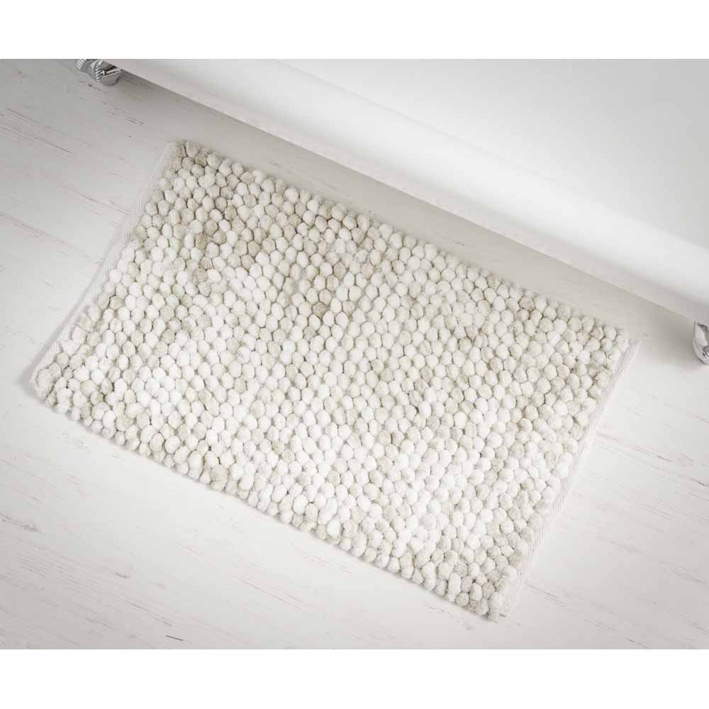 Wilko Bobble Marble Bath Mat Wilko