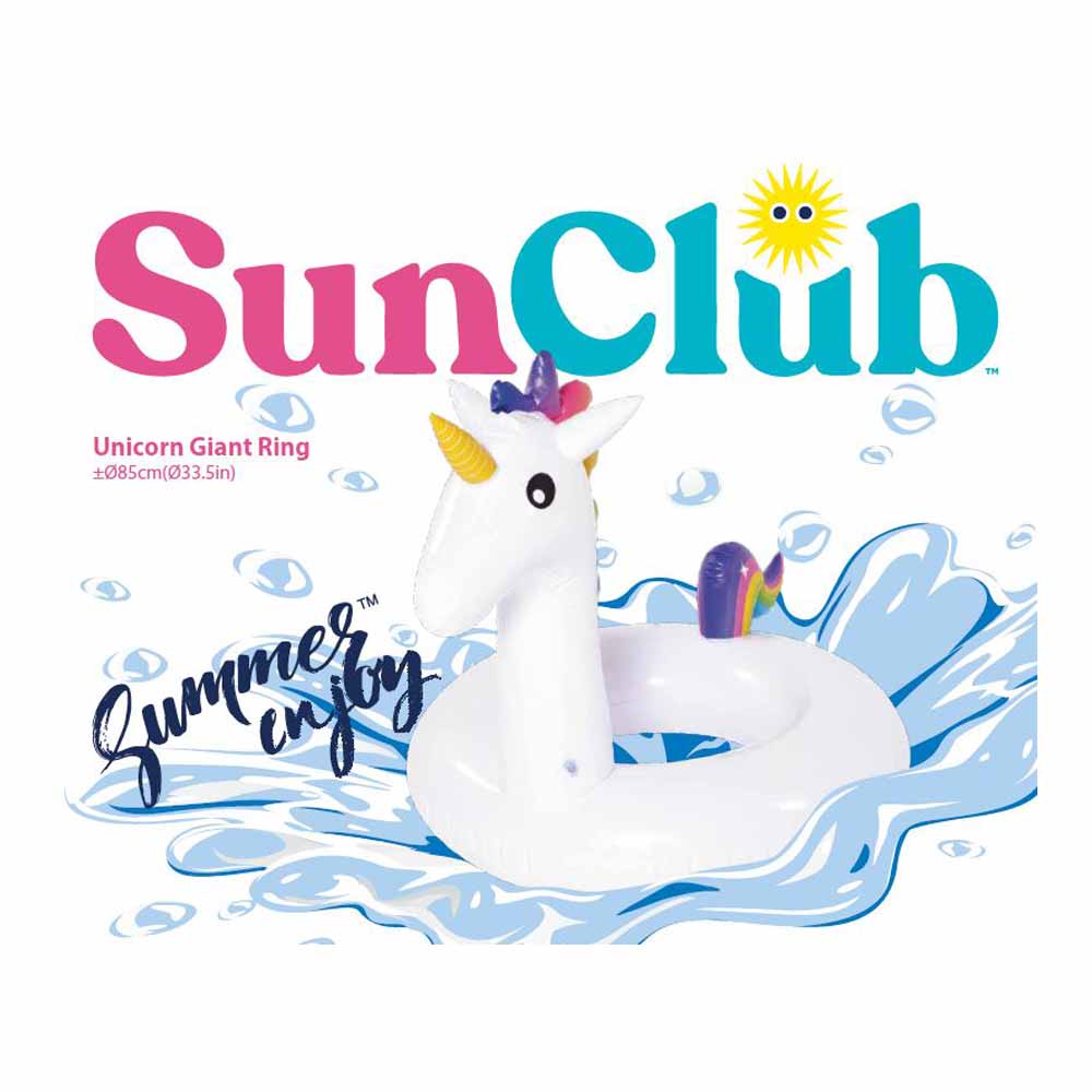 Sun Club Unicorn Inflatable Image