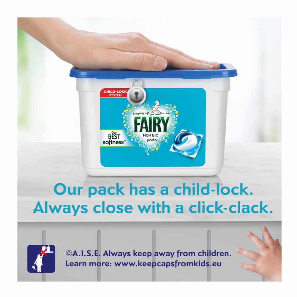 Fairy Non Bio Pods Washing Liquid Capsules for Sensitive ...
