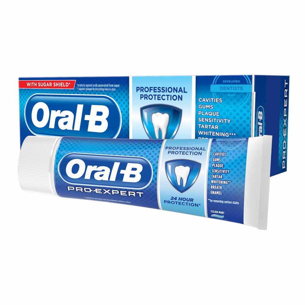 Oral-B Pro Expert Professional Protection Clean Mint Toothpaste 75ml Image 2