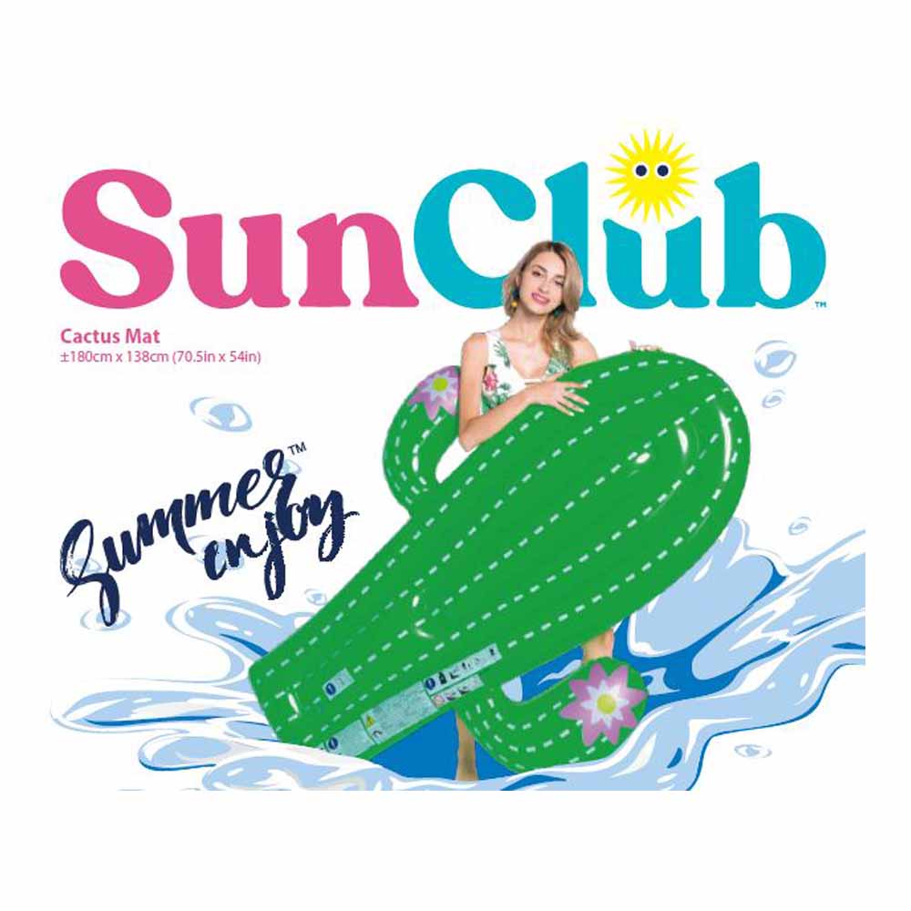Sun Club Large Cactus Inflatable Image