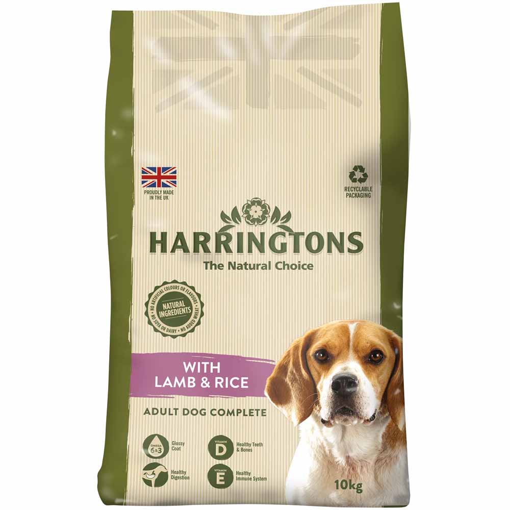 Harringtons Dry Dog Food with Lamb and Rice 10kg Image