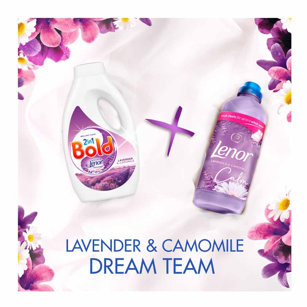 Bold All-in-1 Pods Washing Liquid Capsules Lavender and Camomile 36 Washes Image 5
