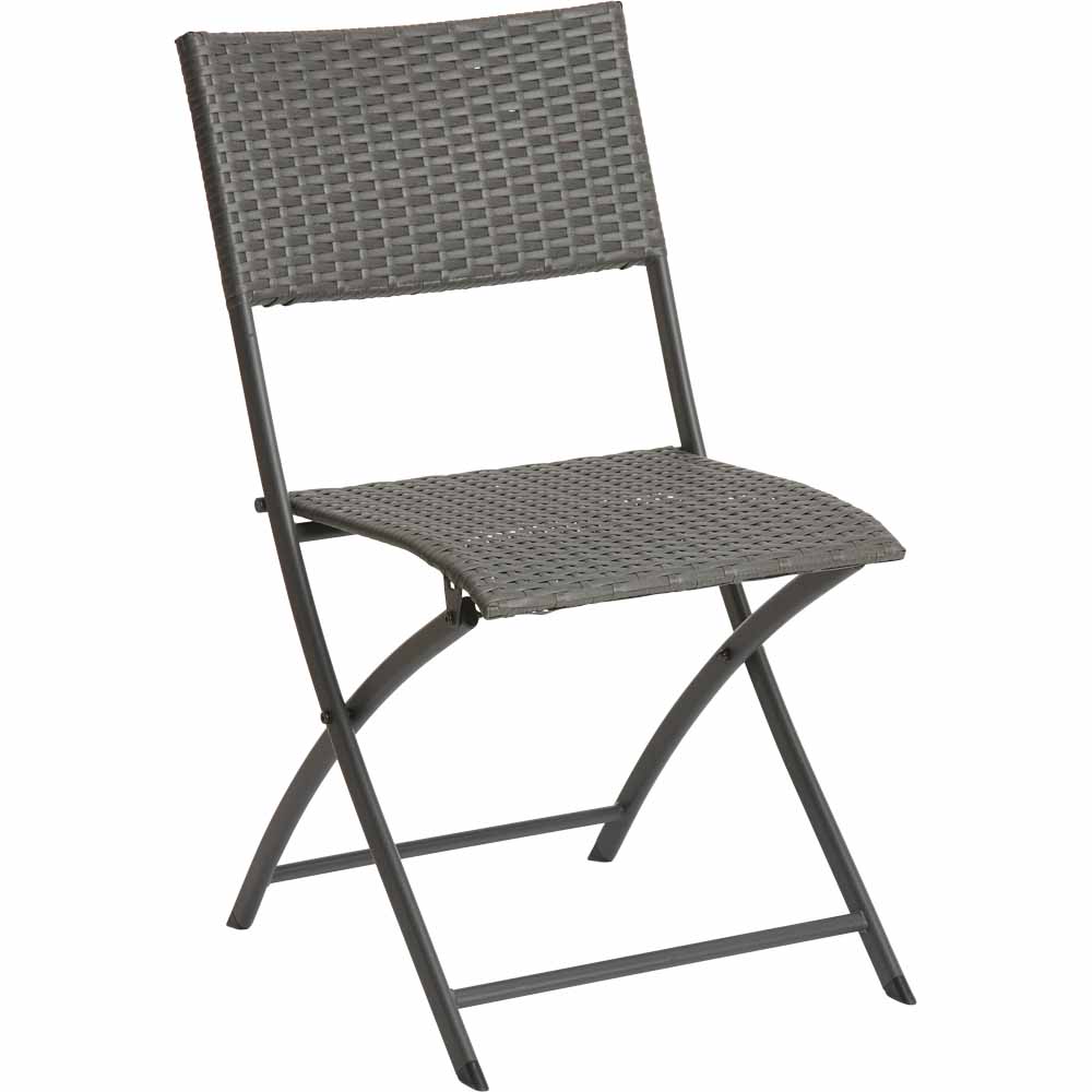 Wilko Rattan Bistro Set Image 4