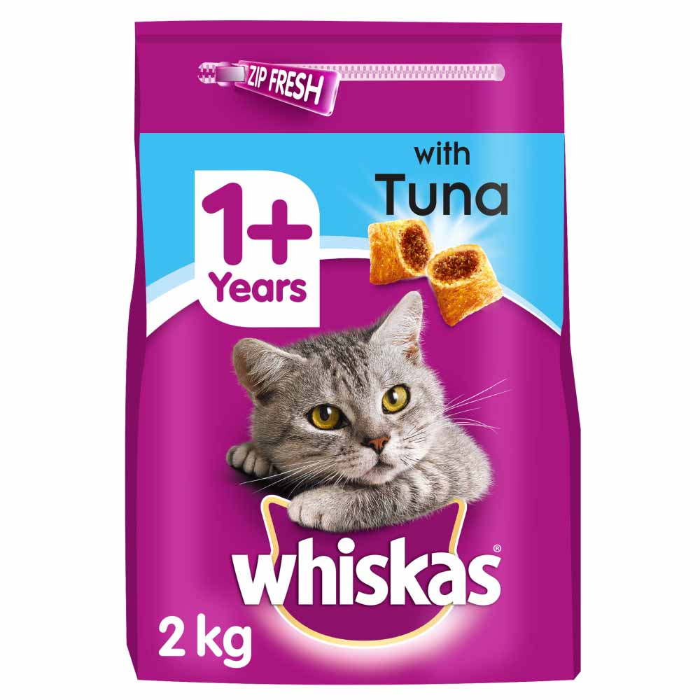 Whiskas Complete Dry Cat Food with Tuna 2kg Image 1