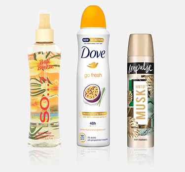 Deodorants and Anti-perspirant