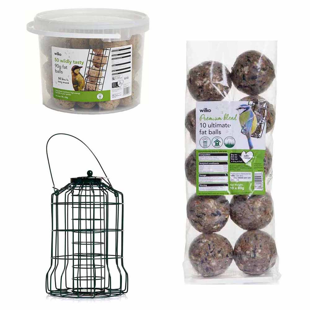 Wilko Wild Bird Fat Balls Bundle Image 1