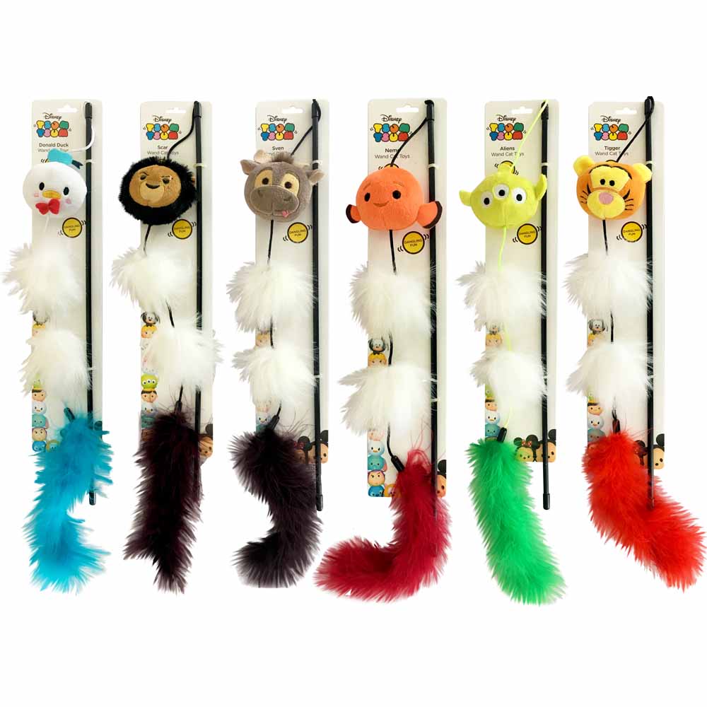 Disney Tsum Tsum Wand Cat Toy Assorted Wilko