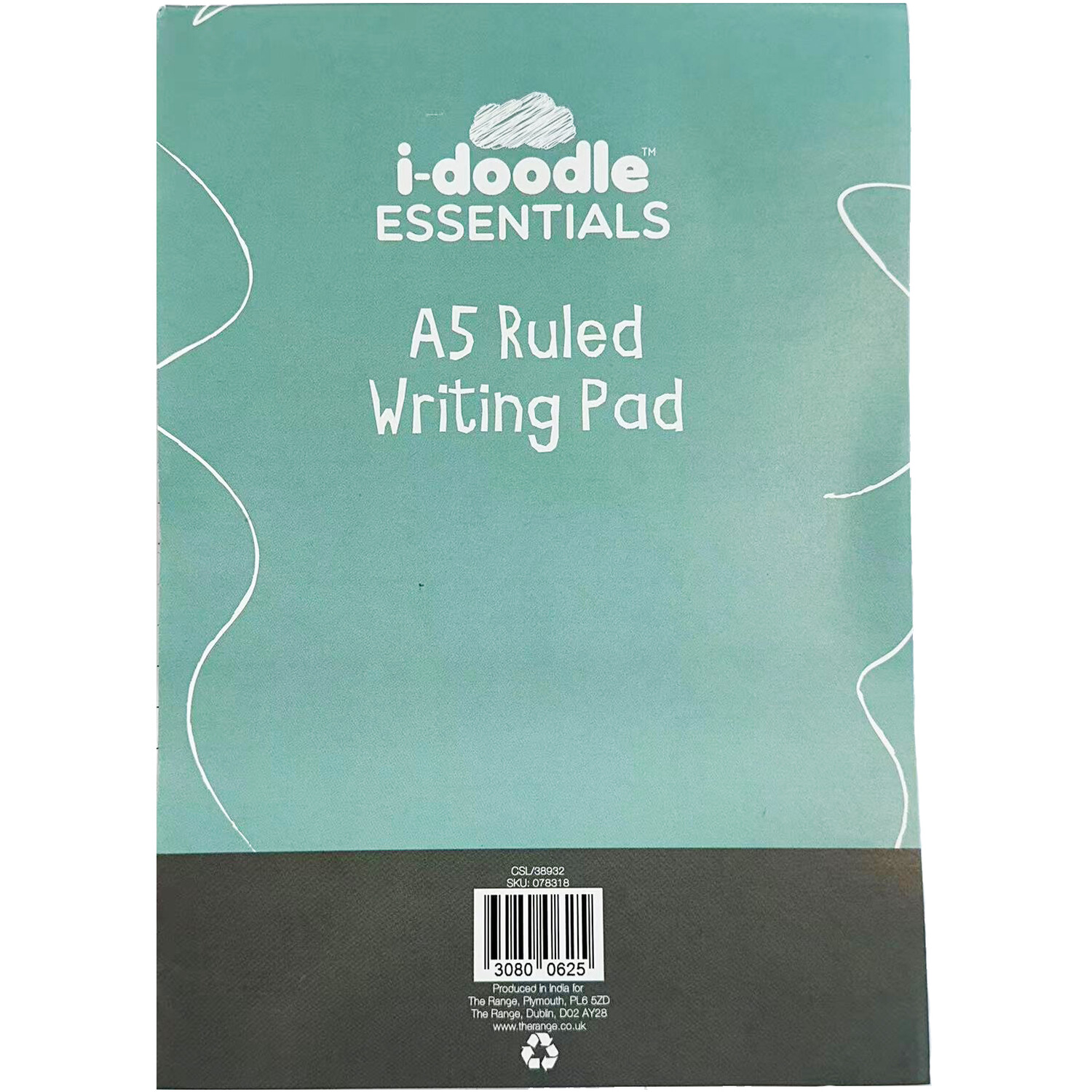 Ruled Writing Pad Wilko