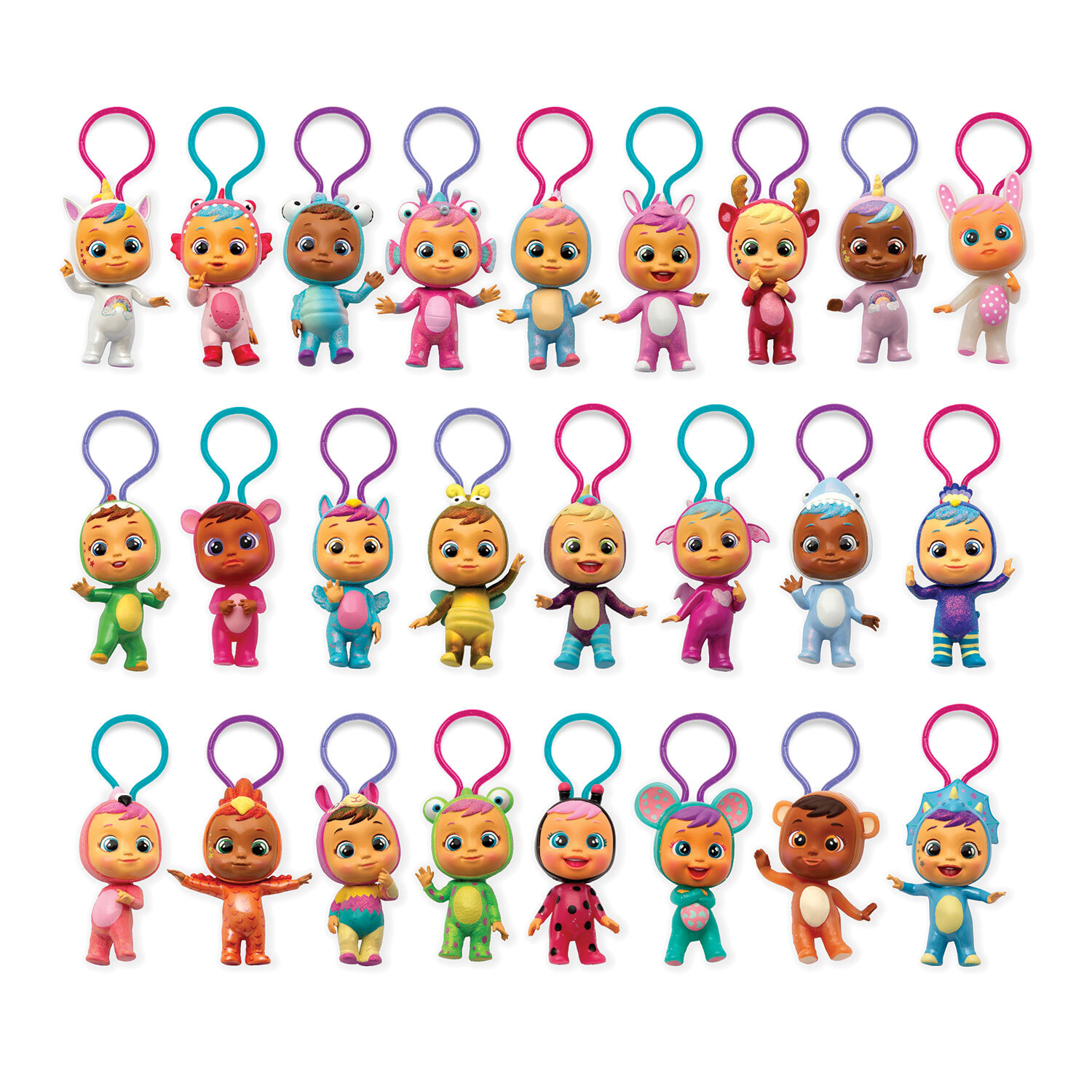 Cry Babies Magic Tears Keyrings Wilko
