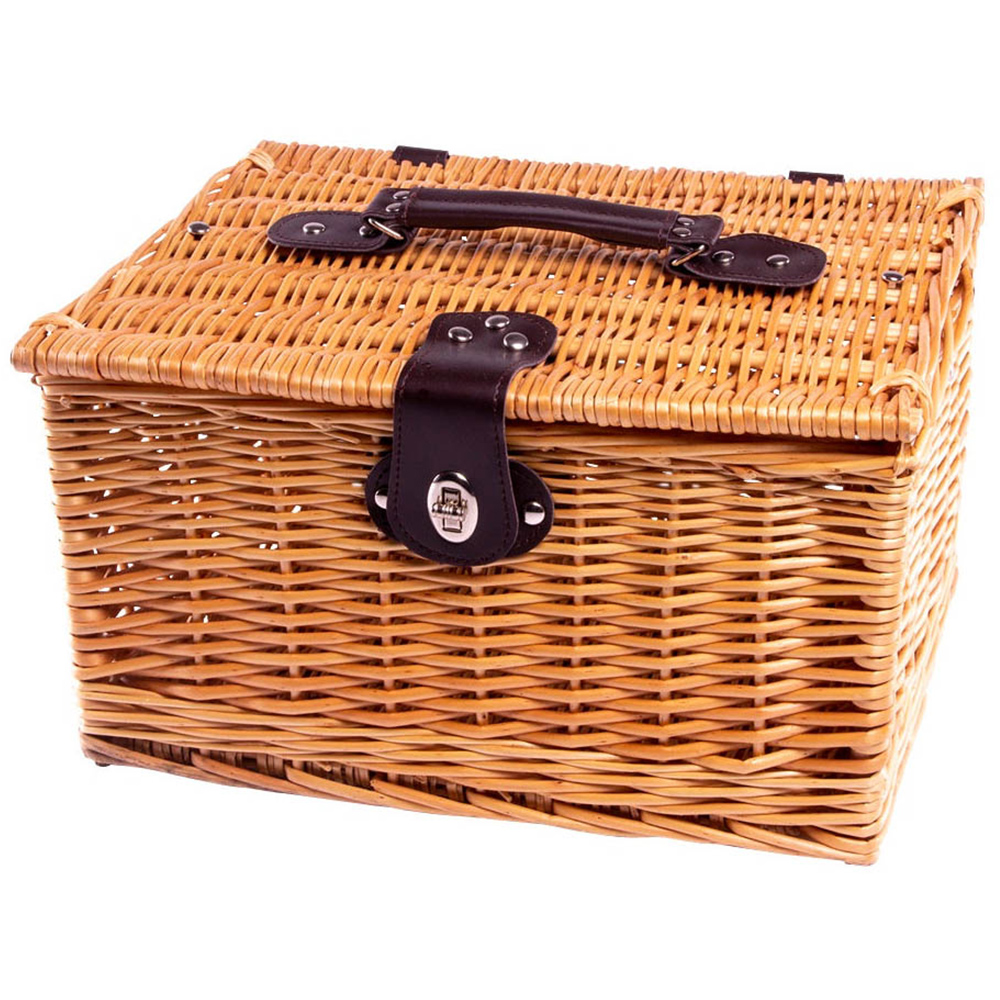 Red Hamper Kensington Wicker Picnic Basket Wilko