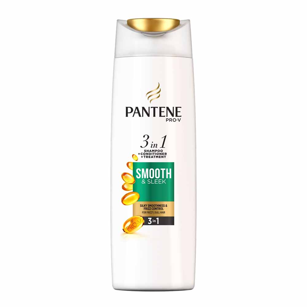 Pantene 3 in 1 Smooth & Sleek 450ml Wilko