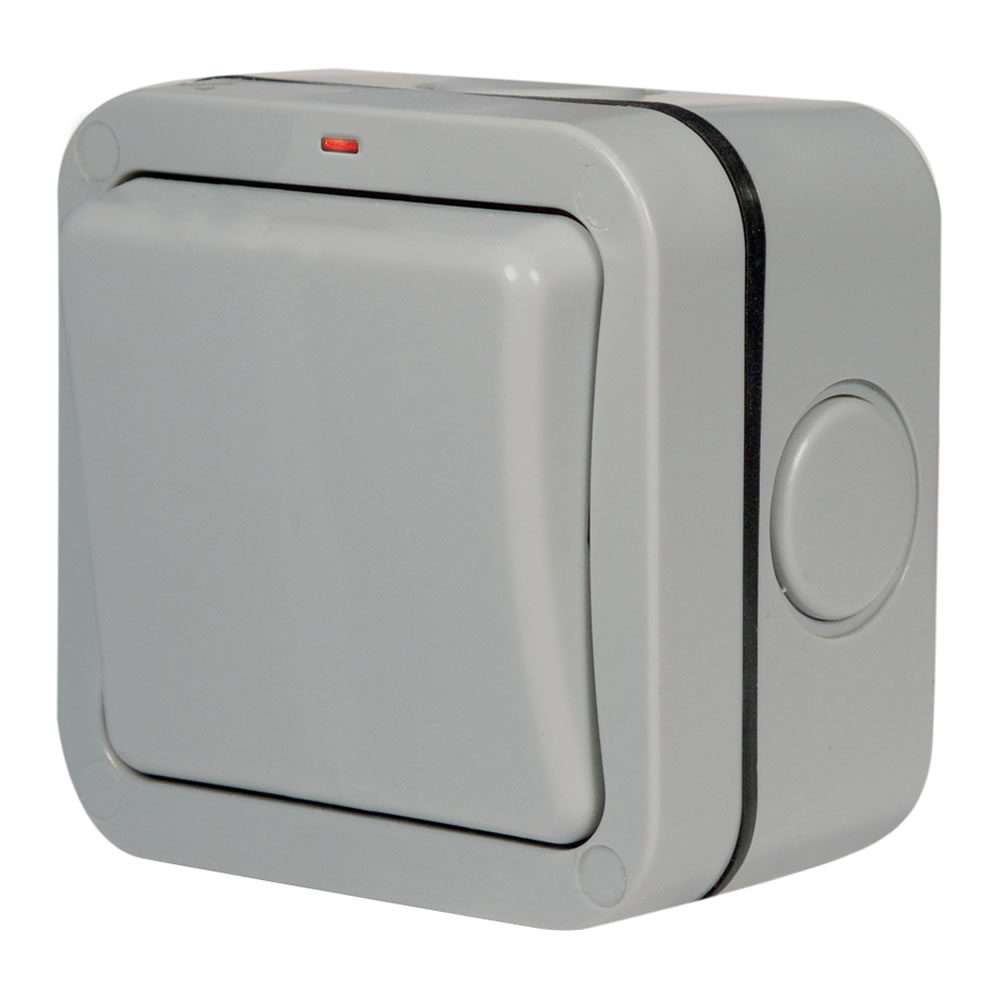 Masterplug 1 Gang IP66 Weatherproof Switch Wilko