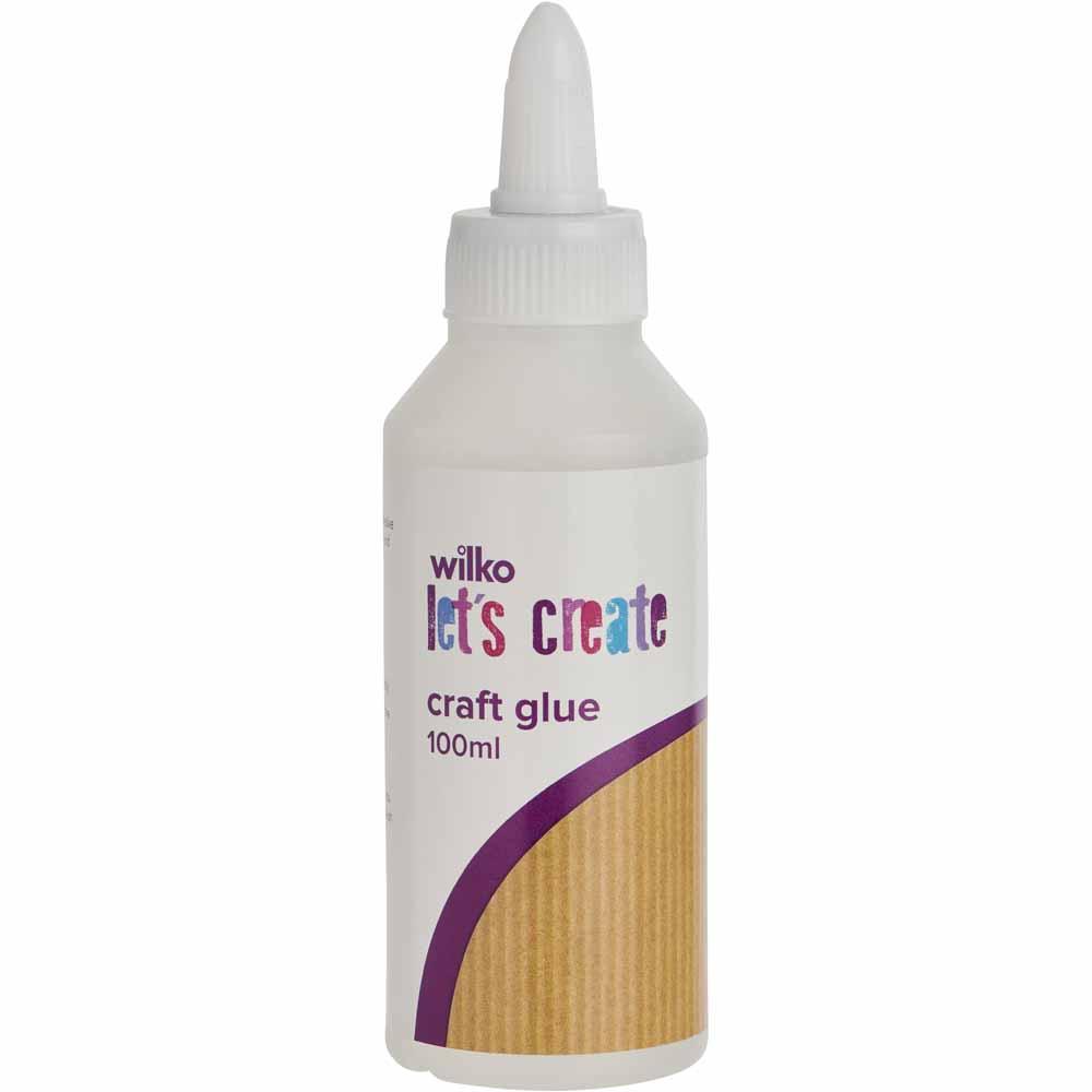 Wilko Clear Craft Glue 100ml Wilko