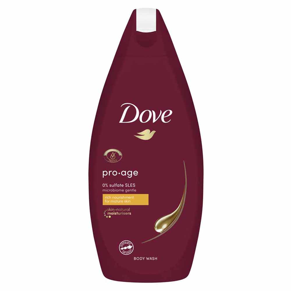 Dove Pro Age Body Wash 450ml Wilko