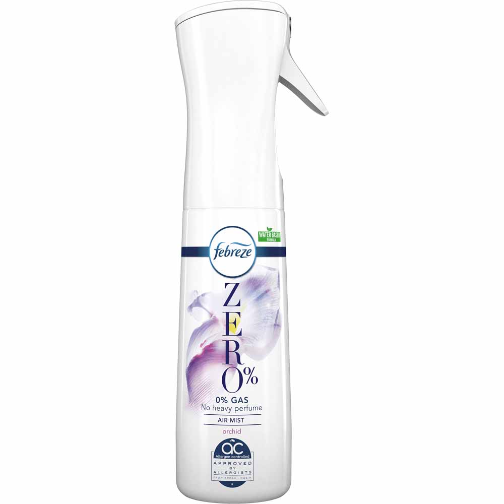 Febreze Zero Air Freshener Starter Kit Orchid 300m Wilko