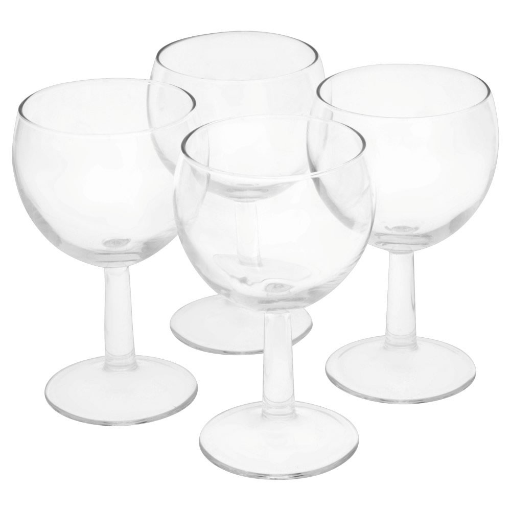 Wilko Functional Wine Glass 4 pack Wilko