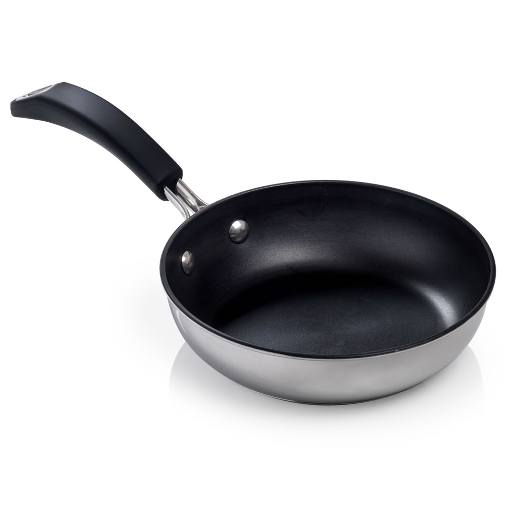 Prestige Stainless Steel Frying Pan 20cm Wilko