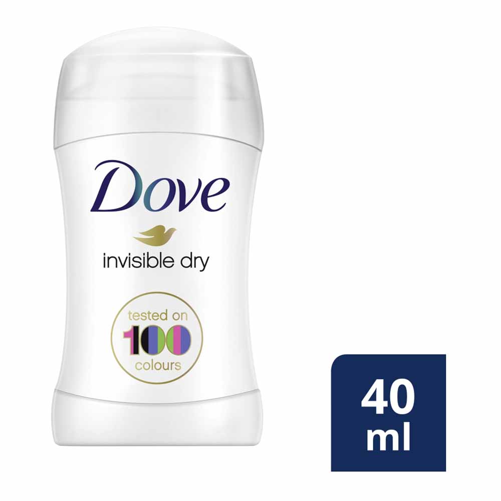 Dove Invisible Dry Roll On Deodorant 40ml Wilko