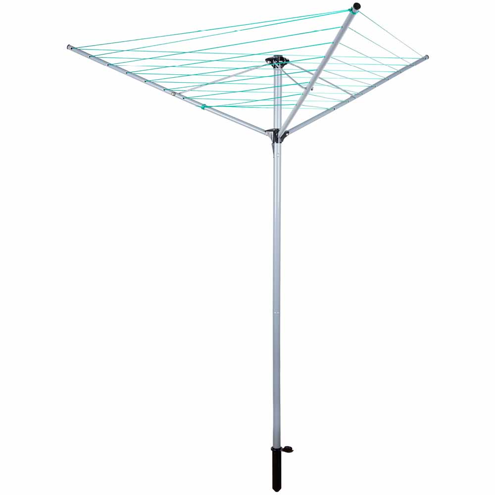 Our House Outdoor Rotary Clothes Airer 26m Wilko