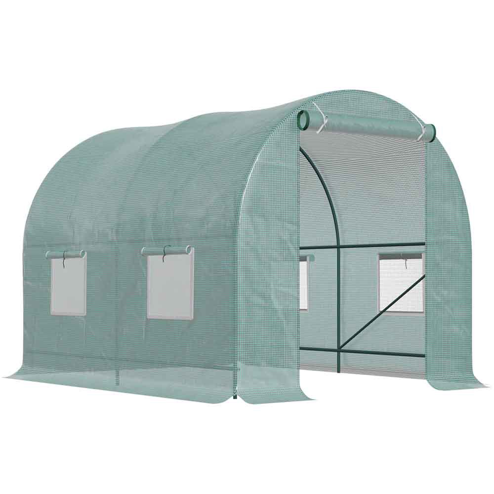 Outsunny Polytunnel Greenhouse 2.5 x 2m Wilko