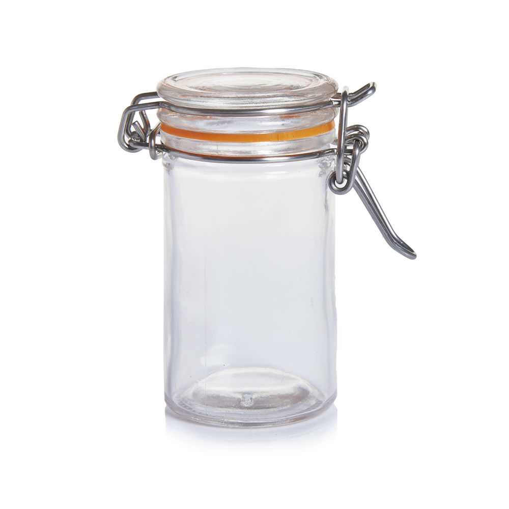 Wilko Small Clip Lid Jar Wilko