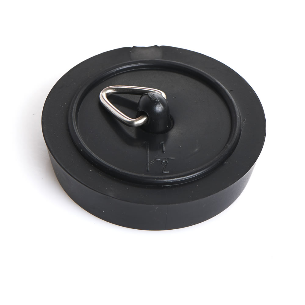 Wilko Plug Adapter Wilko 1.5inch Black Basin Plug | Wilko
