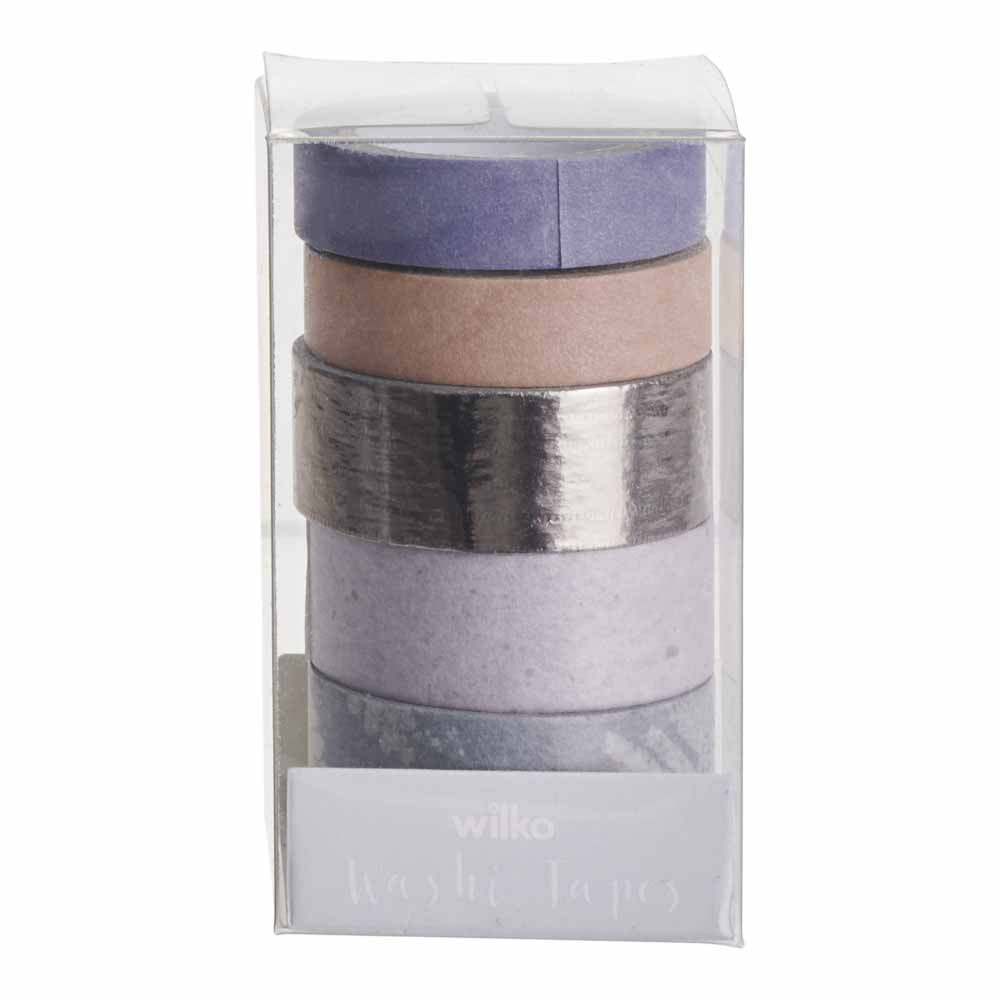 Wilko Tranquil Washi Tapes Wilko