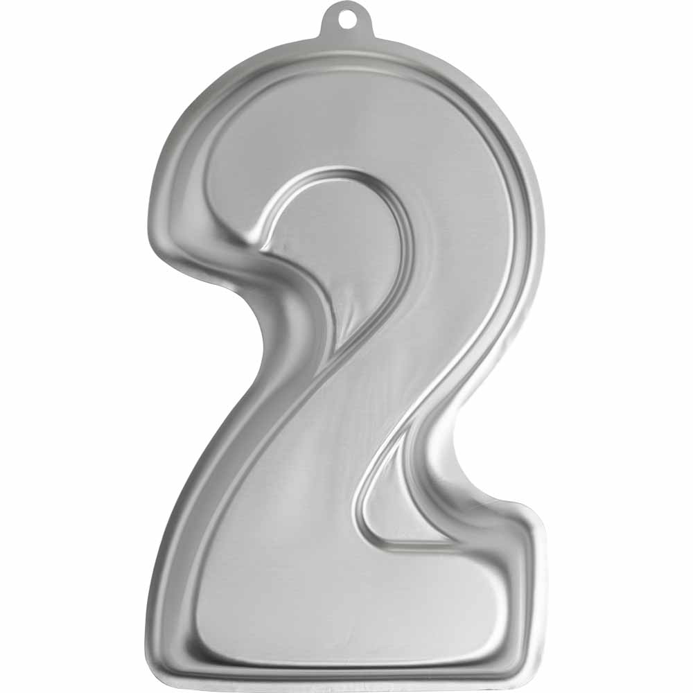 Wilko Number 2 Two Shape Cake Tin Wilko