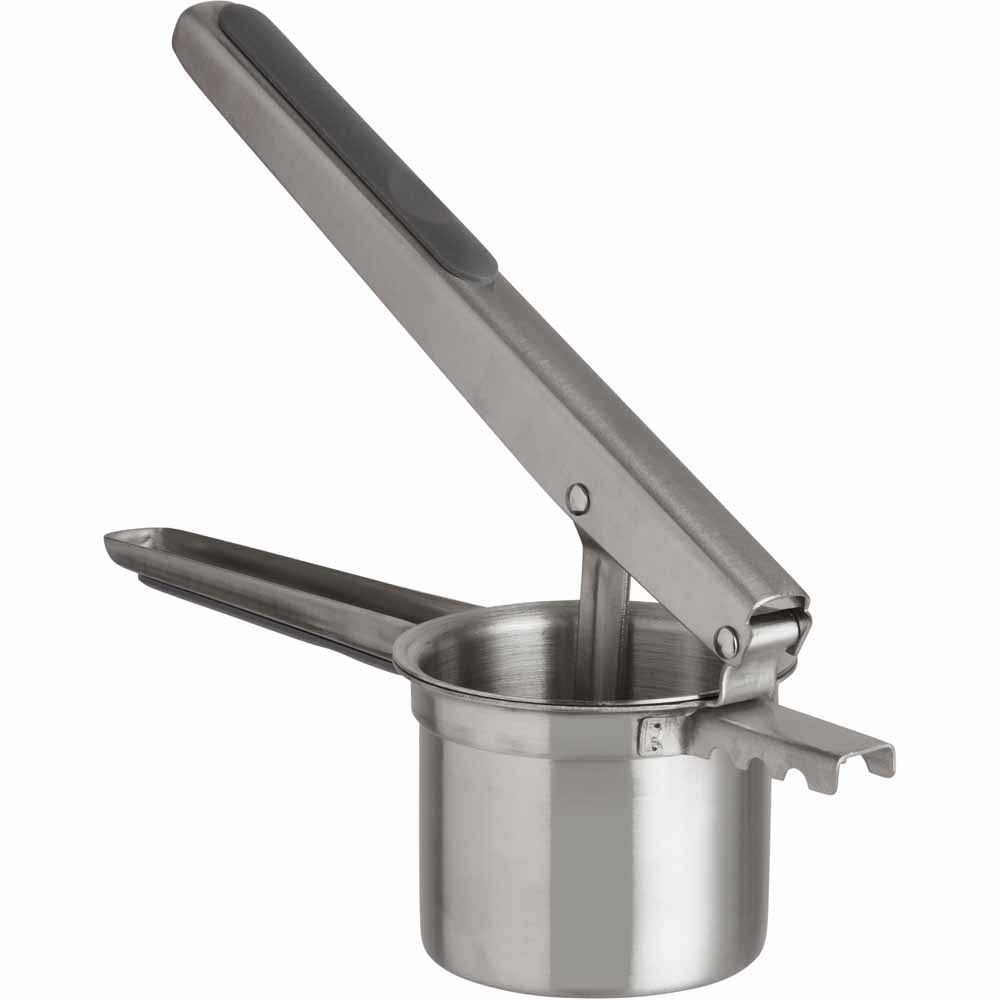 Wilko Stainless Steel Potato Ricer with 3 Exchangeable Ricer Blades Wilko