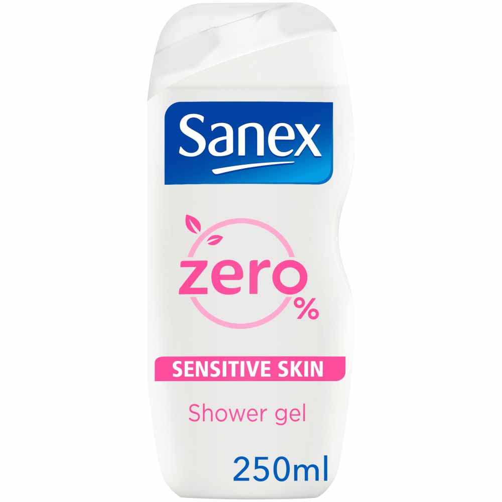 Sanex Zero Shower Gel for Sensitive Skin 250ml Wilko