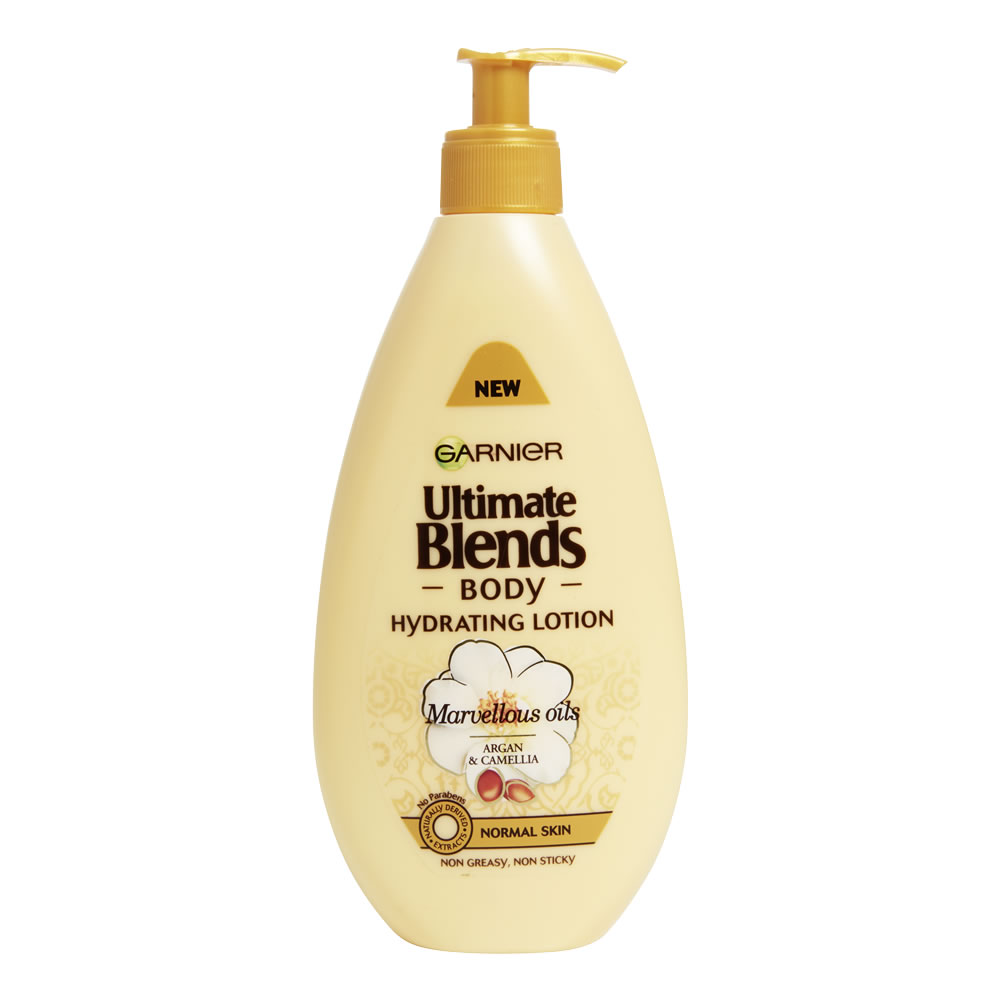Garnier Ultimate Blends Argan Oil Body Lotion Normal Skin 400ml Wilko
